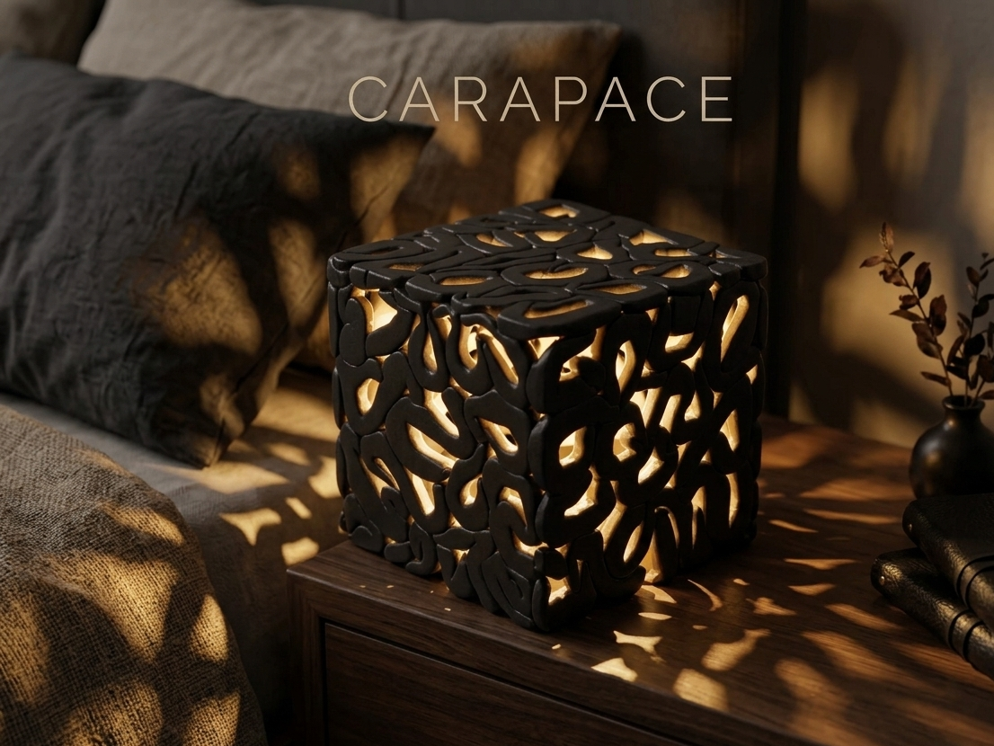 lampada carapace black